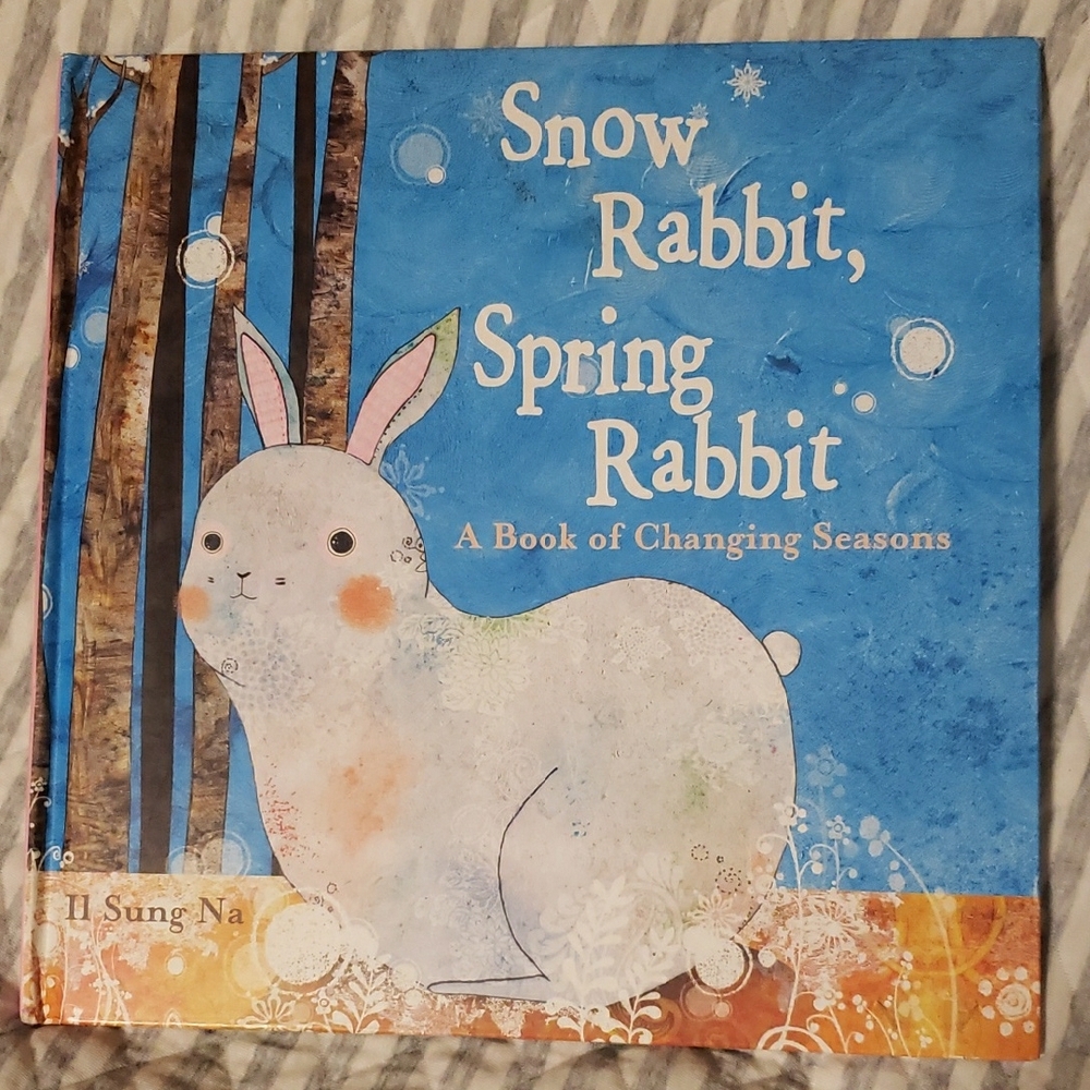 Snow Rabbit, Spring Rabbit Book + The Rabbit Listened - Picture 2 of 10